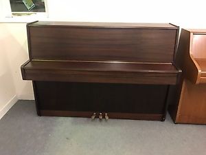 Modern Dark Wood Legnica Piano. Excellent Condition