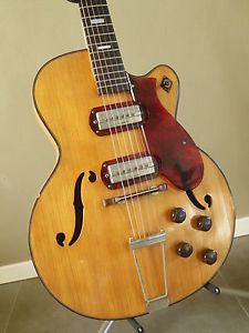 1955 Harmony H62 Blonde archtop / Jazz guitar in exceptional condition