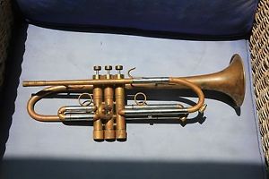A Fides Symphony Trumpet  LT Series in raw brass