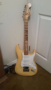 1977 Fender Stratocaster  Scalloped Neck  Olympic White Malmsteen Duck PROJECT
