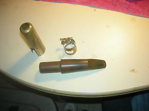 BERG LARSEN RARE Baritone Sax VINTAGE 95/1 SMS Mouthpiece with Cap & Ligature