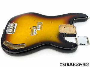 Fender Vintage USA 58 P BASS BODY & HARDWARE American Precision 2 Color Sunburst