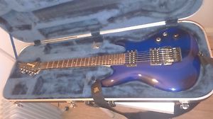 Ibanez JS1000 Burnt transparent blue BTB