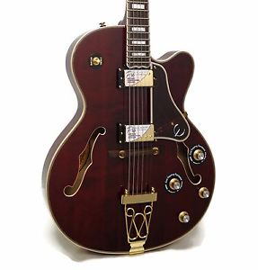 Epiphone Joe Pass Emperor II Pro Hollowbody Electric Guitar - Wine Red