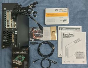 Sonnet Technologies Echo Express III-D - 3 PCIe Sl +  DeckLink Studio 4k