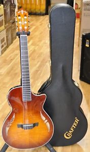 Crafter Slim Arch Nylon Classical Guitar SAC-TMVS L.R. Baggs with Hardcase