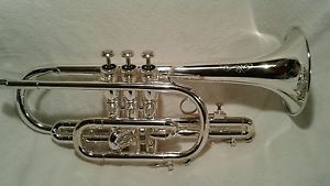 olds ambassador cornet new silver plated