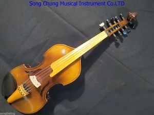 Baroque style SONG Brand Professional Concert 5×5 strings 15" Viola d'Amore#7774