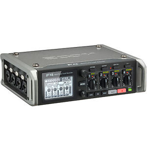 Zoom F4 Multi-Track Field Recorder F 4 Four Channel Recorder