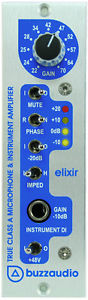 Buzz Audio Elixir 500 Series Microphone Preamp w/DI - NEW | Atlas Pro Audio