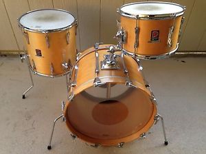 RARE PREMIER ENGLAND RESONATOR 20.12.14 NATURAL MAPLE DRUM SET, EXTRA NICE !