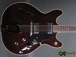 1971 Guild Starfire IV  - Walnut Brown  - Rare Color!!