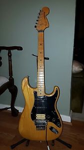 1978 Fender Stratocaster Hardtail Natural Blonde finish upgrades Dimarzio& Floyd