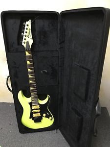 Ibanez Electric guitar 25th Anniversary Edition bright yellow with case