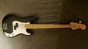 Fender American Standard Precision Bass Maple Fingerboard - Black, 2008