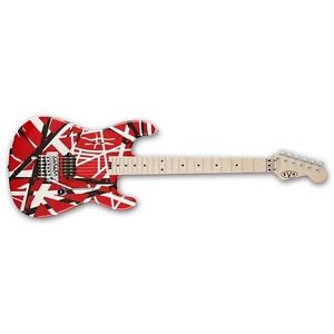 EVH Striped Series Red Black and