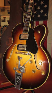 Vintage 1957 Gibson Byrdland Arch Top Electric Guitar w/ B Bender Bigsby OHSC