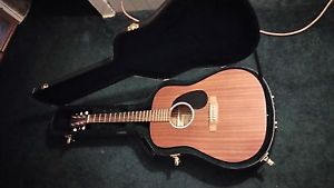 2015 MARTIN ACOUSTIC  DRS 1  IN  EX  SHAPE   HARD SHELL NCASE