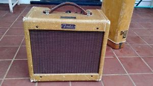 Vintage 1959 Fender Tweed Champ Amp 5 F1  Circuit Guitar Amplifier USA