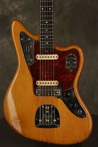 original 1963 Fender JAGUAR refinished + replaced fretboard