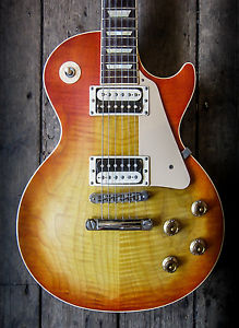 2005 GIBSON LES PAUL STANDARD HERITAGE FADED SERIES CHERRY SUNBURST & CASE