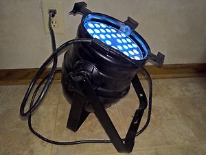 lot of 10 par 64 36 1watt leds all white irradiant