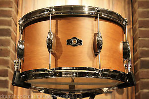 George Way Tradition Mahogany 8x14 Natural Snare Drum - New!