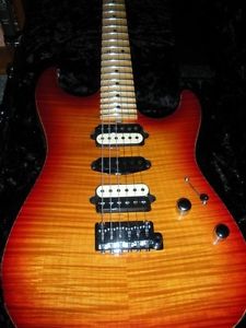 Suhr scalloped electric guitar-the first one!