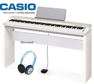 CASIO PRIVIA PX160GD GOLD BIANCO PIANO 88 TASTI PESATI CON STAND CS-67 + CUFFIA