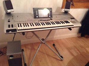 Yamaha Tyros 4 With MS05 Speaker System ....lightly Gigged ,,      Free courier