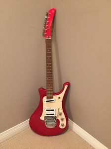 Rare Yamaha SGV 300 Flying Samurai electric guitar near mint! Metallic red