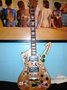 Hand carved guitar!! One of a Kind