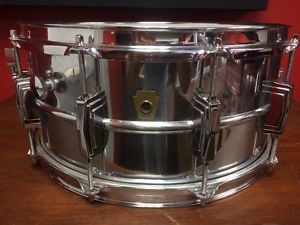 1960-1963 Ludwig SUPER Supraphonic 402 6.5x14 pre-serial COB vintage snare drum