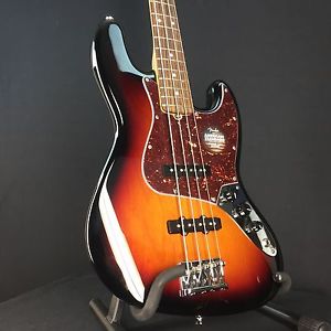 2015 Fender American Standard Jazz Bass 2015 3 Tone Sunburst *Floor Model*