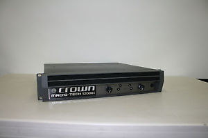 USED Crown Macro Tech 12000i 2-channel 4500w Power Amplifier