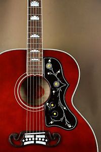 1999 Gibson SJ-200 Wine Red Acoustic Guitar J-200