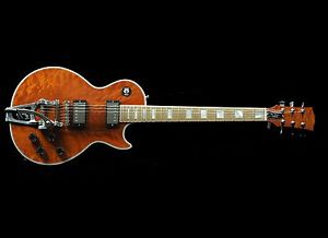 2016 Gibson Les Paul Custom Bigsby Burnt Orange M2M  Classic 57's C Neck *628