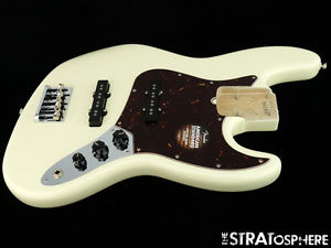 LOADED American Fender Standard Jazz BASS BODY Custom Shop 60 USA Olympic White