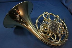 1966 Elkhart Conn 6D Double French Horn with Case and Mouthpiece