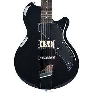 Supro Jamesport Jet Black 2010JB Electric Guitar Jet Black
