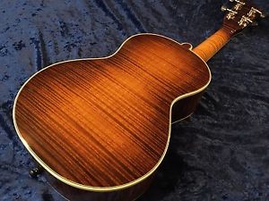 Poe Custom Concert Ukulele Flame Maple and Koa