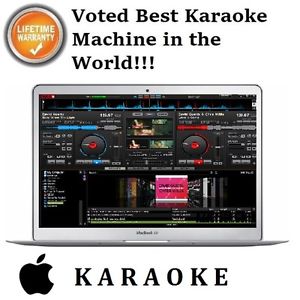 Apple MacBook Air® Latest Model 13.3" i5 Karaoke Laptop Karaoke Software Music