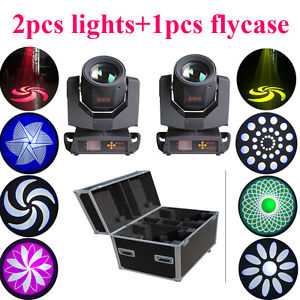 2pcs 330w 15R wash beam spot 3in1 sharp beam moving head dj stage lighting