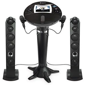 Professional Karoke All-Digital HD Karaoke System Bluetooth 2 Wired Microphones