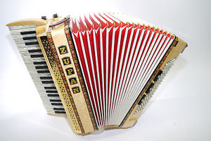Akkordeon , Zupan,  Alpe IV EA , 120 Bass , Cassotto