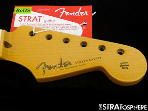 2016 USA Fender ERIC JOHNSON Stratocaster Strat NECK 12" Radius Maple Nitro SALE