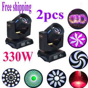 2pcs 330w wash beam spot 3in1 sharp beam moving head light dj stage lighting 15R