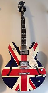 Epiphone • Supernova • USA setup • Union Jack • Noel Gallagher • With case
