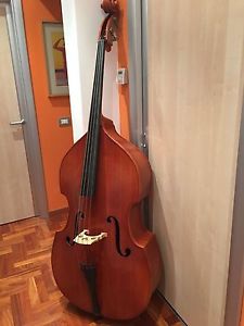 Contrabbasso GEWA 4/4 fabbricato nel 1984 (da riparare) jazz - classica - studio