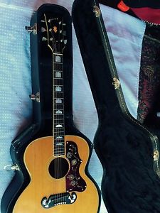 1963 Gibson J-200 Acoustic King Of Guitars W/ Original Hard Case